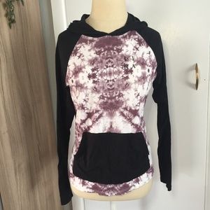 LIRA Black Tie Dye Hoodie